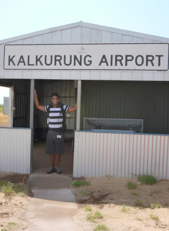 Ashan the departure lounge, waiting for a charter flight, for a visit to the remote community of Kalkarindji, Northern Territory.